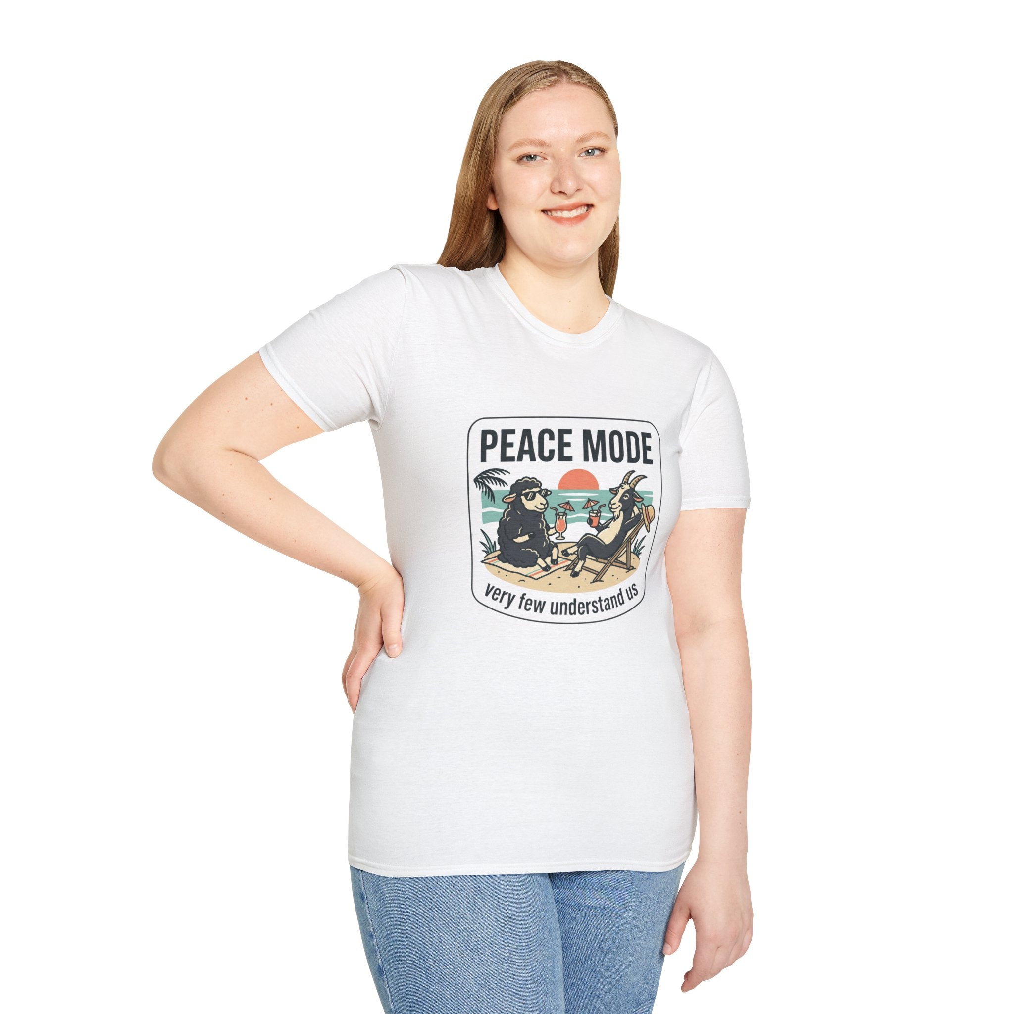 Beach Black Sheep & Goat T-Shirt — "Very Few Understand Us"