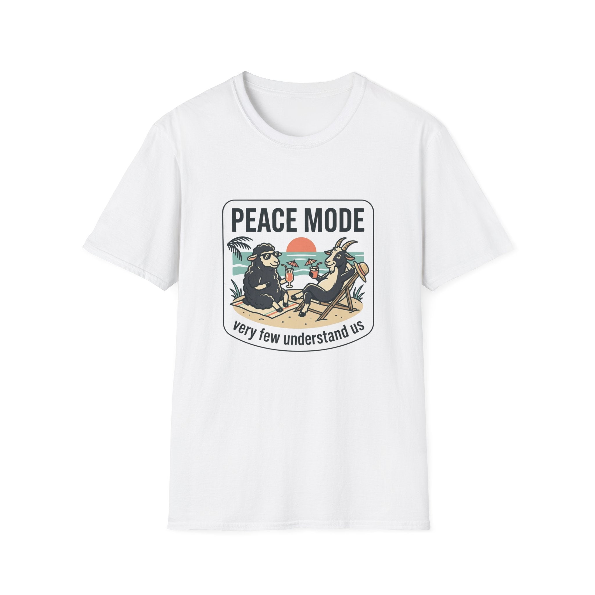 Beach Black Sheep & Goat T-Shirt — "Very Few Understand Us"
