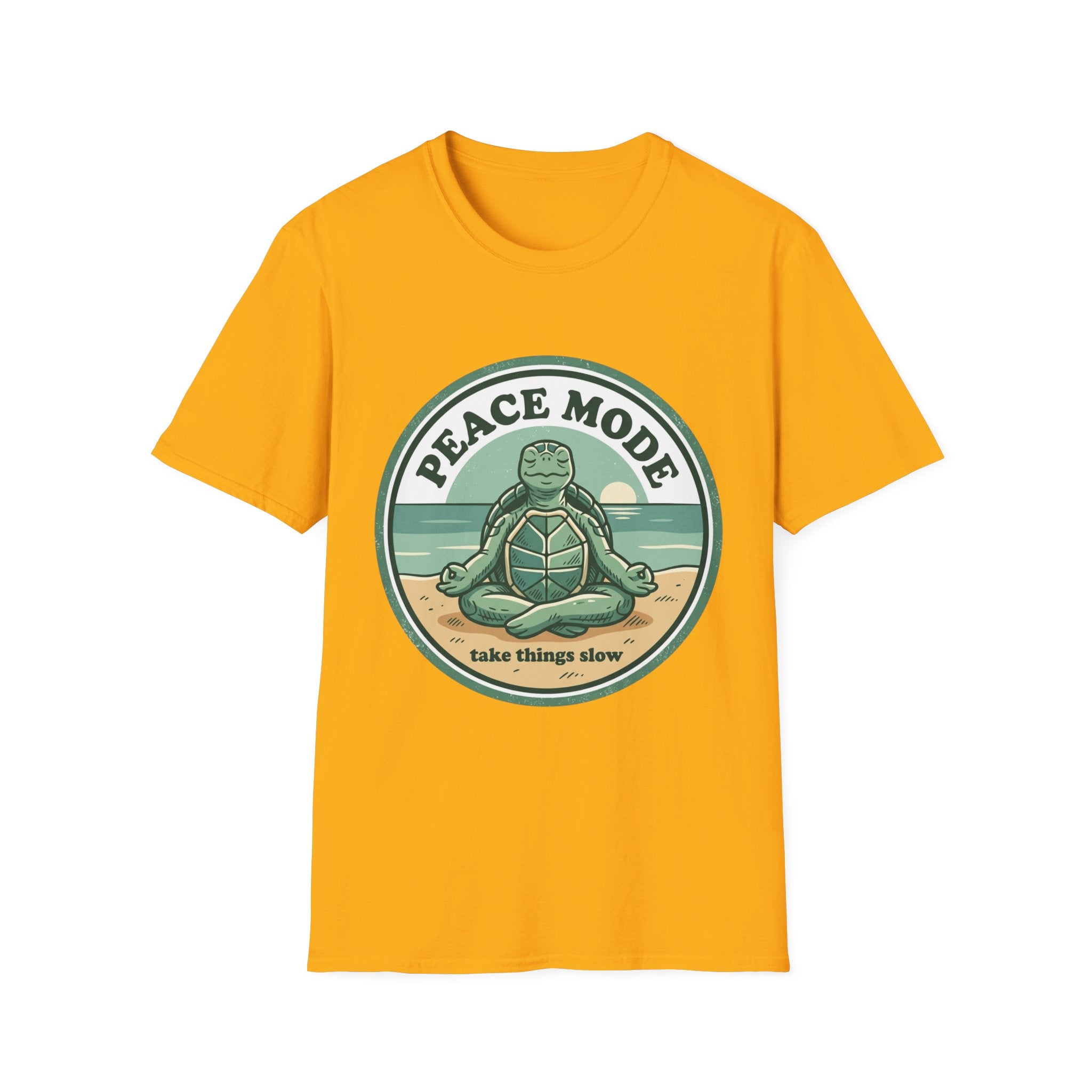 Take Things Slow T-Shirt | Meditating Turtle