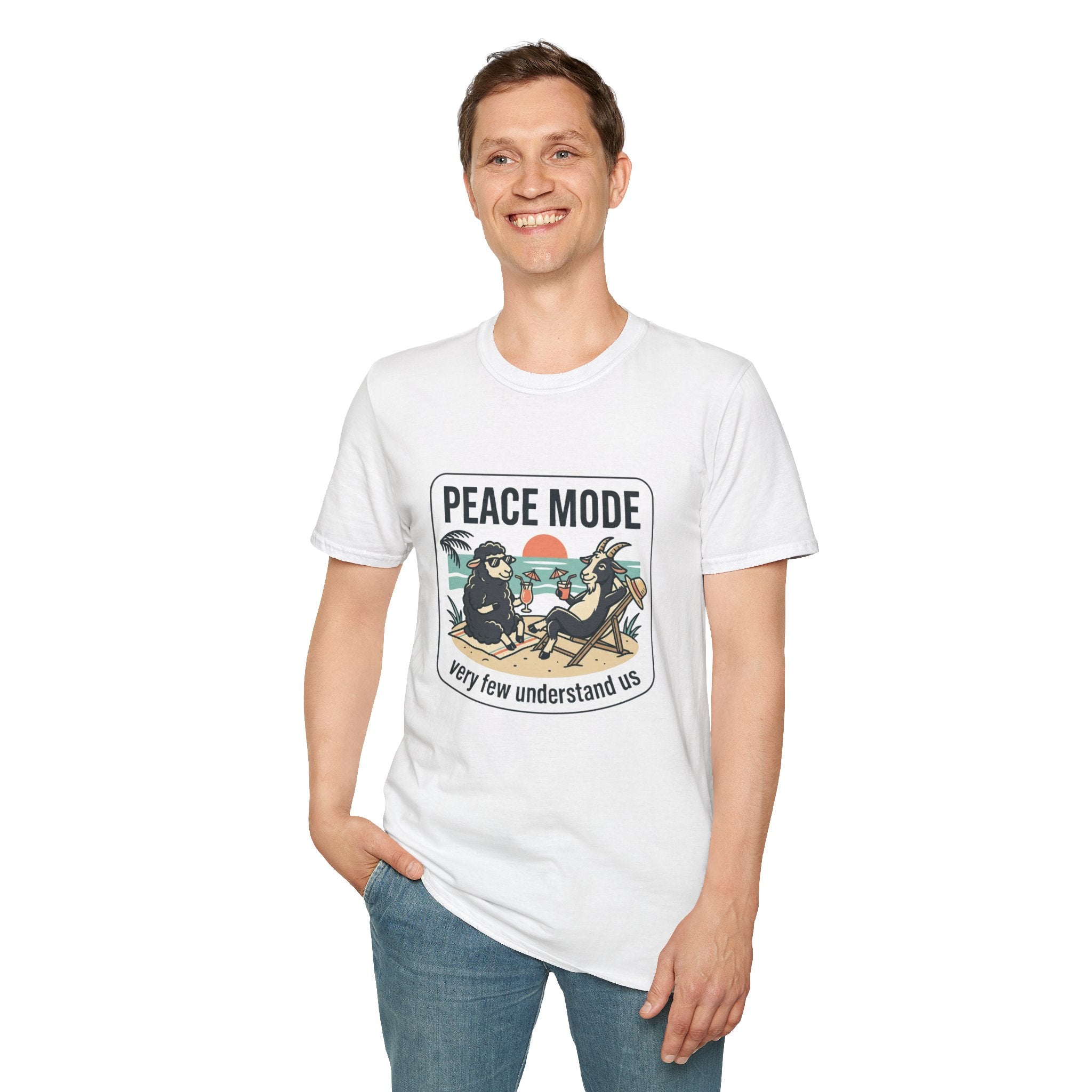 Beach Black Sheep & Goat T-Shirt — "Very Few Understand Us"